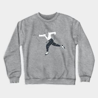 Mambo dancer in show Crewneck Sweatshirt